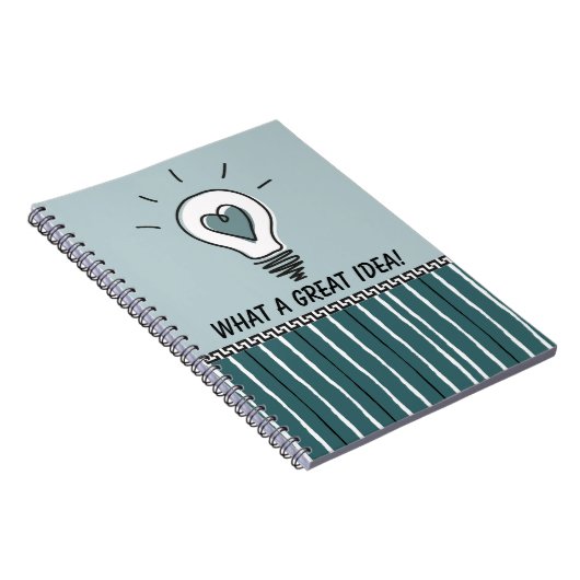 Carnet What A Great Idea - Notebook (Côté Droit)