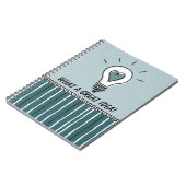 Carnet What A Great Idea - Notebook (Côté gauche)