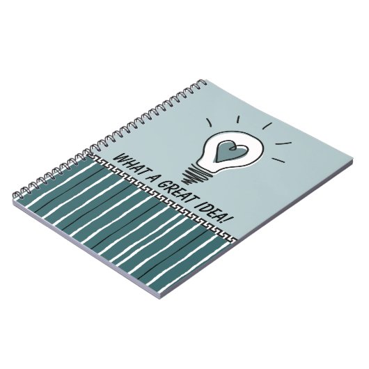 Carnet What A Great Idea - Notebook (Côté gauche)