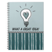 Carnet What A Great Idea - Notebook (Devant)