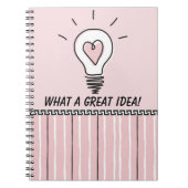Carnet What A Great Idea! - Notebook  (Devant)