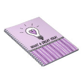 Carnet What A Great Idea! - Notebook (Côté Droit)