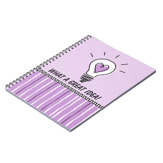 Carnet What A Great Idea! - Notebook (Côté gauche)