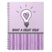 Carnet What A Great Idea! - Notebook (Devant)