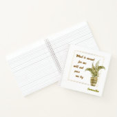 Carnet What is Meant for Me Spiral Notebook (Intérieur)