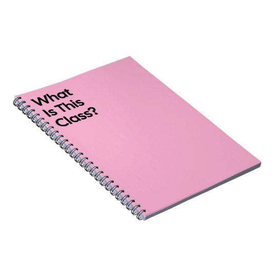 Carnet What Is This Class Notebook (Côté Droit)