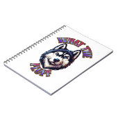 Carnet What The Fluff Spiral Notebook (Côté gauche)