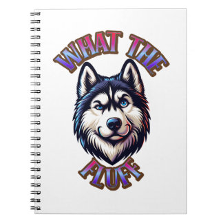 Carnet What The Fluff Spiral Notebook