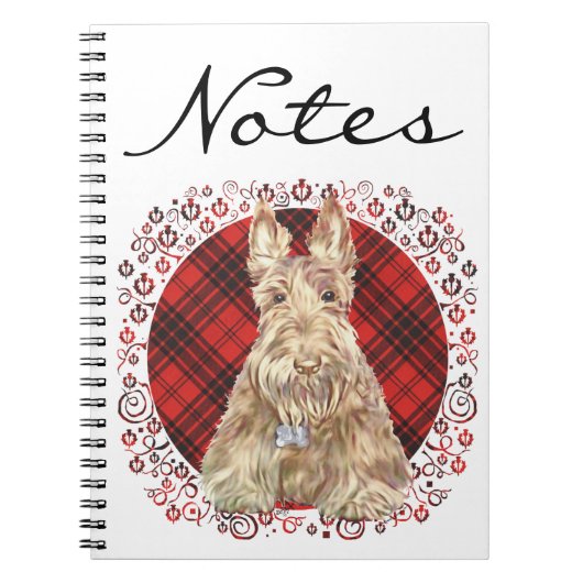 Carnet Wheate Tartan (Devant)