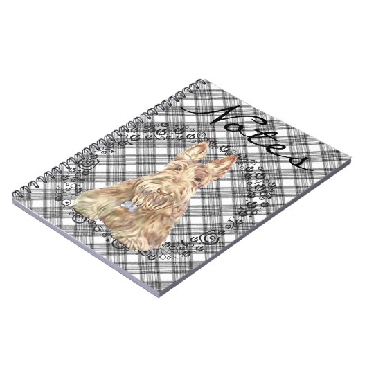 Carnet Wheate Tartan (Côté gauche)