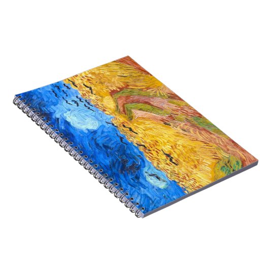 Carnet Wheatfield avec Crows paysage art Van Gogh (Côté Droit)