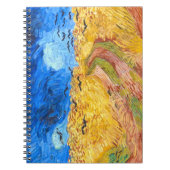 Carnet Wheatfield avec Crows paysage art Van Gogh (Devant)