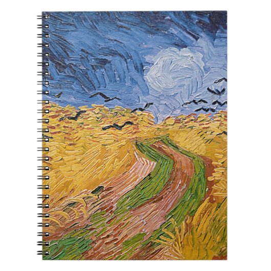 Carnet Wheatfield de Vincent van Gogh | avec des (Devant)