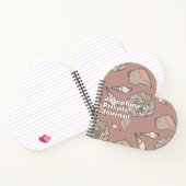 Carnet Whelk Shells Illustrated Custom Heart-shaped (Intérieur)
