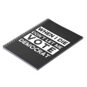 Carnet When I Démagogue de Don't Let Me Vote (Côté gauche)