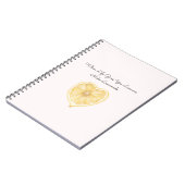 Carnet When Life Gives You Lemons, Make Lemonade Heart (Côté gauche)