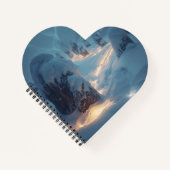 Carnet Where Light Wanders in Winter (Devant)