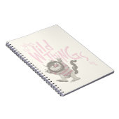 Carnet Where the Wild Things Are Citation - Rose (Côté Droit)