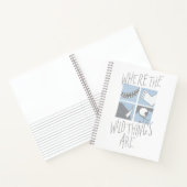 Carnet Where The Wild Things Are | Graphique Carré (Intérieur)