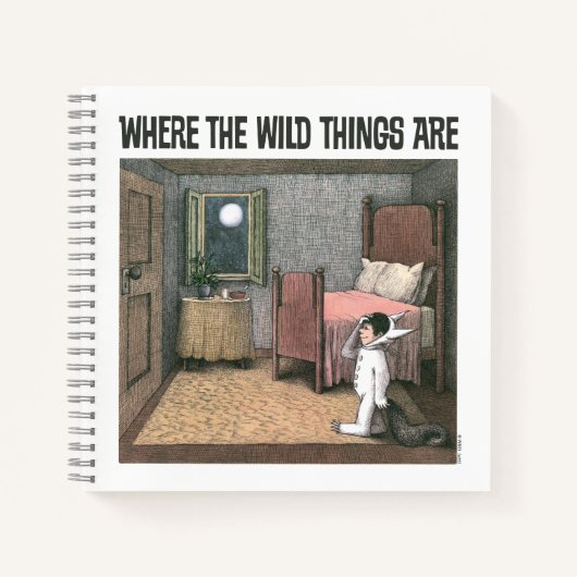 Carnet Where The Wild Things Are | Scène 7 (Devant)