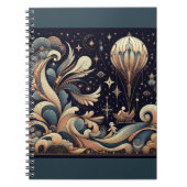Carnet Whimsical Balloon Dreams (Devant)
