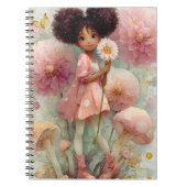 Carnet Whimsical Black Girl Art (Devant)