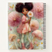 Carnet Whimsical Black Girl Art (Dos)