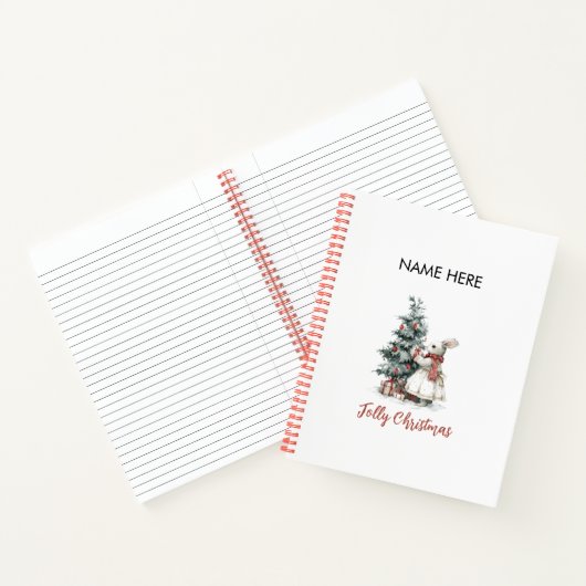 Carnet Whimsical Christmas Notebook | Holiday Gifts (Intérieur)