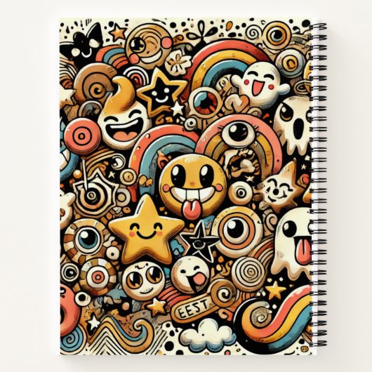 Carnet Whimsical Doodle Parade (Dos)