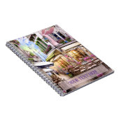 Carnet Whimsical French Street Cafe, Watrecolor (Côté Droit)