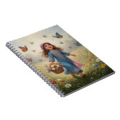 Carnet Whimsical Girl Notebook (Côté Droit)