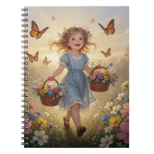 Carnet Whimsical Girl Notebook (Devant)