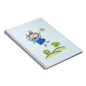 Carnet Whimsical Happy Flying Angel Fairy (Côté Droit)