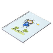 Carnet Whimsical Happy Flying Angel Fairy (Côté gauche)