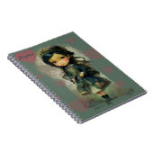 Carnet Whimsical Kawaii Fairy Tale Girl (Côté Droit)