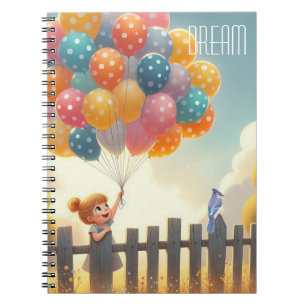 Carnet Whimsical/mignon ballon art
