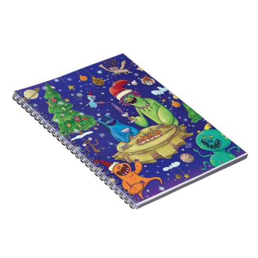 Carnet Whimsical Monsters Illustration Notebook (Côté Droit)