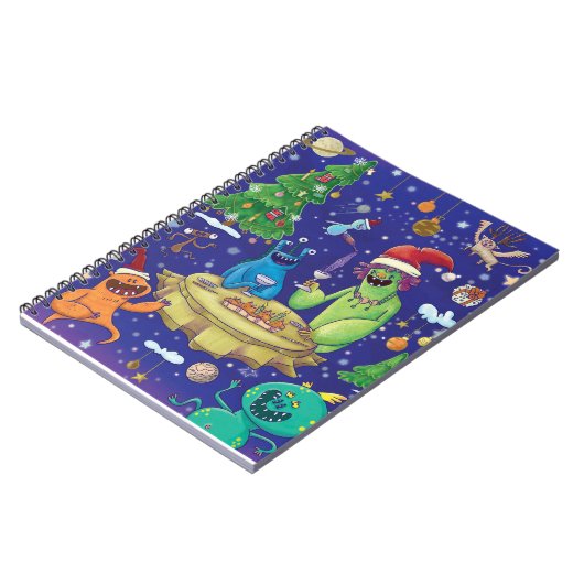 Carnet Whimsical Monsters Illustration Notebook (Côté gauche)