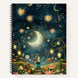 Carnet Whimsical Night Under the Stars