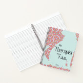 Carnet Whimsical Pet Therapy Humour rose bleu (Intérieur)