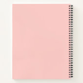 Carnet Whimsical Pink Pig mignon Nouvel An chinois (Dos)