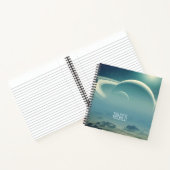 Carnet Whimsical Planets Space Dreamscape Personalised (Intérieur)