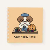 Carnet Whimsical Puppy & Kitten Crafting Sketchbook (Devant)