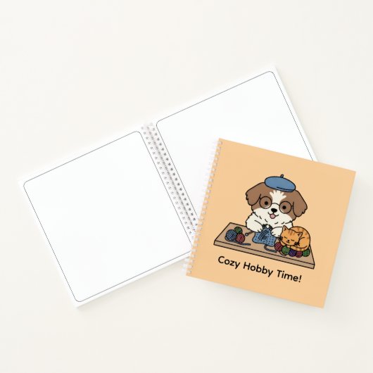 Carnet Whimsical Puppy & Kitten Crafting Sketchbook (Intérieur)