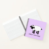 Carnet Whimsical Sheep "Sheep Happes" (Intérieur)
