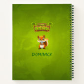 Carnet Whimsical Squirrel Animal Cartoon Graphic Forest🐿 (Dos)