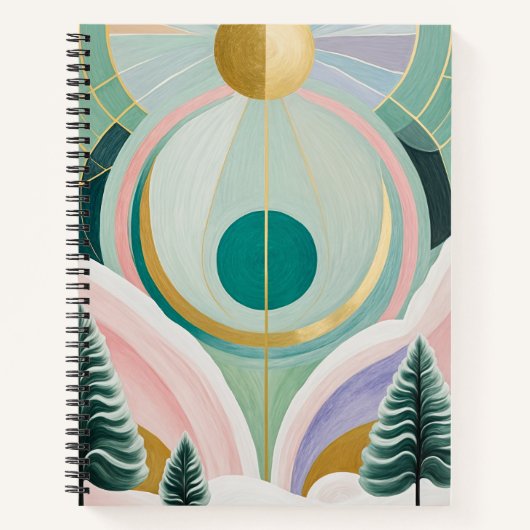 Carnet Whimsical Winter Dreamscape (Devant)