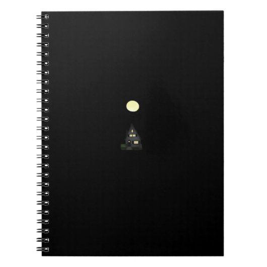 Carnet Whimsigoth Cottage d'automne surdimensionné (Devant)