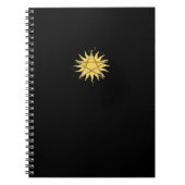 Carnet Whimsigoth Pentagram Sun Classic (Devant)
