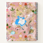 Carnet Whimsy Alice's Adventures in Wonderland Parties sc (Dos)